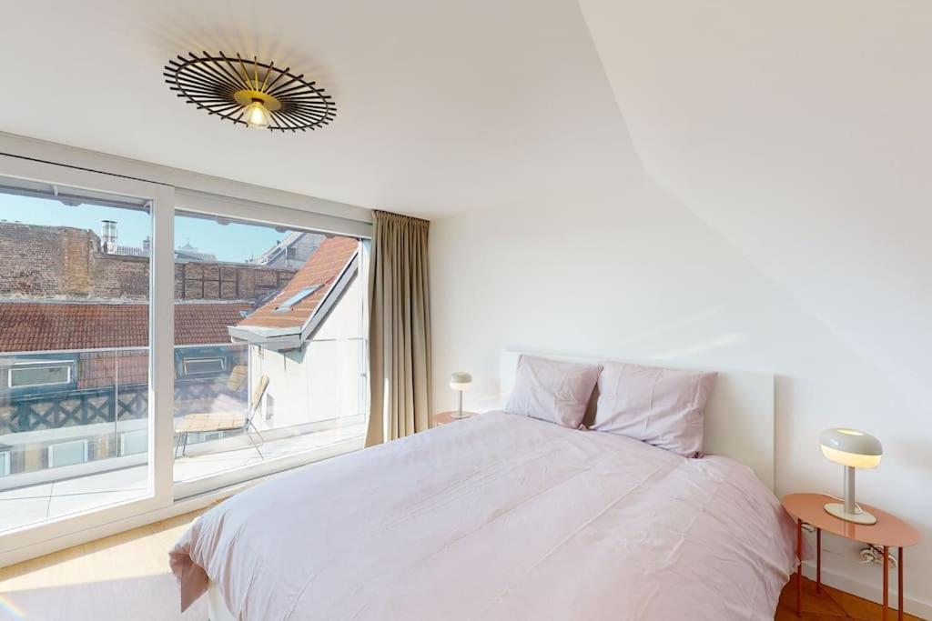 Apartmán La Mezzanine Sur Les Toits - Opera/St-Lambert Lutych Exteriér fotografie